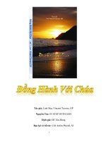 Đồng Hành Với Chúa Vincent Travers Hương Vĩnh