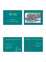 Đồ thị toán rời rạc  Nguyễn Viết Đông