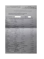 đề thi tiếng anh viên chức giáo viên