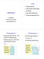 Định luật gauss trong vật lý đại cương