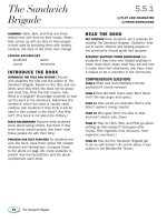 5 5 1 the sandwich brigade TG