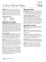 5 4 2 a new girl in class TG