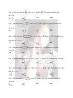 Tích phân hạn chế casio  