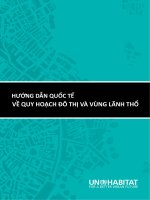 Hướng Dẫn Quốc Tế Về Quy Hoạch Đô Thị Và Vùng Lãnh Thổ