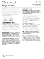 5 1 5 the land of opportunity (social studies) TG