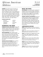 5 1 4 african american athletes (social studies) TG