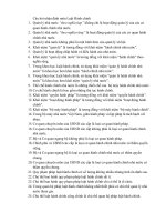 Câu hỏi nhận định môn Luật Hành chính