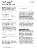 5 3 5 hollywood special effects (social studies) TG