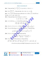 Bài tập về Bất đẳng thức Côsi 3 số (AMGM) cực hay  có đáp án