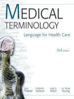 Medical terminology language for healthcare, 3rd edition