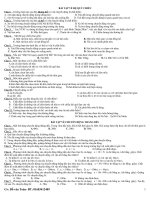 Ngân hàng chương I vật lí 10 cơ bản