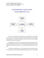 Dự Báo Sớm Những Cơ Hội Và Rủi Ro Doanh Nghiệp Nhỏ Và Vừa