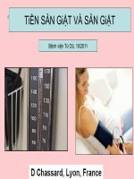 Tiền Sản Giật Và Sản Giật (Bệnh Viện Từ Dũ)