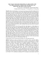 THỰC TRẠNG CHĂM SÓC DINH DƢỠNG CỦA ĐIỀU DƢỠNG VIÊN CÁC KHOA LÂM SÀNG VÀ MỘT SỐ YẾU TỐ LIÊN QUAN TẠI BỆNH VIỆN NHI TRUNG ƢƠNG NĂM 2013