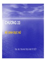 Mô học: Hệ Sinh Dục Nữ