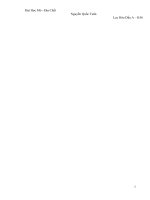 Đồ án: Công nghệ lọc hóa dầu Dung Quất