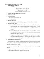 Đề cương chi tiết học phần Kế toán công (Học viện Ngân hàng)