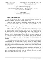 QUY CHE CHI TIEU NOI BO (Hoàn chỉnh)