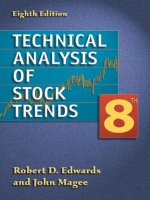 technical analysis of stock trends, 8th ed robert edwards, john magee