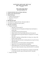 Đề cương chi tiết học phần Kế toán quốc tế (Học viện Ngân hàng)