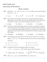 Luyện thi ĐH môn Toán 2017 - Bám sát đổi mới của Bộ GD,