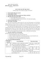 Đề cương chi tiết học phần Kiểm toán kiểm toán căn bản (Học viện Ngân hàng)