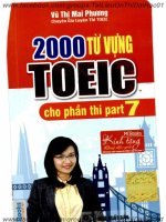 2000 từ VỰNG TOEIC CHO PHẦN THI PART 7 cô MAI PHƯƠNG