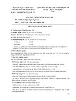 Đề cương chi tiết học phần văn hóa anh mỹ (Đại học kinh tế TP.HCM)