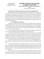 Phương Pháp Dạy Học Âm Nhạc Ở Trường Phổ Thông