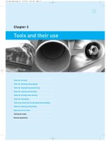 Automotive mechanics (volume i)(part 1, chapter3) tools and their use