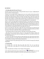 Tin học văn phòng bài giảng trần thị minh hoàn  