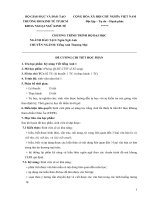 Đề cương chi tiết học phần Kỹ năng viết tiếng anh thương mại 1 (Đại học kinh tế TP.HCM)