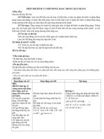 giáo án tự chọn hình học 11 hay