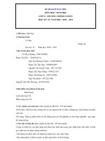 Tập Huấn Giáo Viên Trường THPT Chuyên Mốn Sinh Học Lớp 11