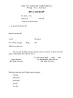 Giấy cam đoan chỉnh sửa luận văn (Học viện Ngân hàng)