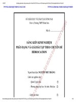 Sáng kiến kinh nghiệm phân dạng và giải bài tập theo chuyên đề Hidrocacbon