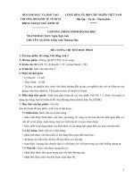 Đề cương chi tiết học phần Kỹ năng viết tiếng anh thương mại 3 (Đại học kinh tế TP.HCM)