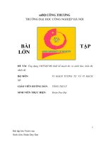 BÀI TẬP LỚN VI MẠCH TƯƠNG TỰ VÀ VI MẠCH SỐ ĐẠI HỌ CÔNG NGHIỆP HÀ NỘI