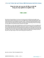 Phép đo chính xác cao mức đổ đầy và nhiệt độ trong các máy nghiền bi và nghiền rung