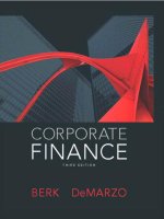 Cororate finance 3th berk demarzo