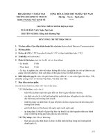 Đề cương chi tiết học phần GIao tiếp kinh doanh văn hoá (Đại học kinh tế TP.HCM)