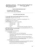 Đề cương chi tiết học phần Tiếng anh chuyên ngành ngân hàng (Đại học kinh tế TP.HCM)