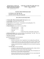 Đề cương chi tiết học phần Tiếng anh chuyên ngành luật (Đại học kinh tế TP.HCM)