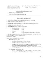 Đề cương chi tiết học phần Tiếng anh chuyên ngành kế toán (Đại học kinh tế TP.HCM)