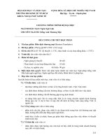 Đề cương chi tiết học phần Biên dịch (Đại học kinh tế TP.HCM)