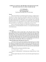 Nghiên Cứu, Dự Báo Xu Thế Diễn Biến Xâm Nhập Mặn Do Nước Biển Dâng Cho Vùng Cửa Sông Ven Biển Bắc Bộ