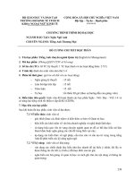 Đề cương chi tiết học phần Tiếng anh chuyên ngành quản trị (Đại học kinh tế TP.HCM)