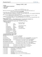 LÝ THUYẾT,BÀI TẬP HÓA 12 TOÀN BỘ CHƯƠNG TRÌNH