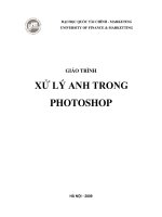 Giáo trình xử lý ảnh trong photoshop