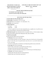 Đề cương chi tiết học phần Kỹ năng viết tiếng anh thương mại 4 (Đại học kinh tế TP.HCM)